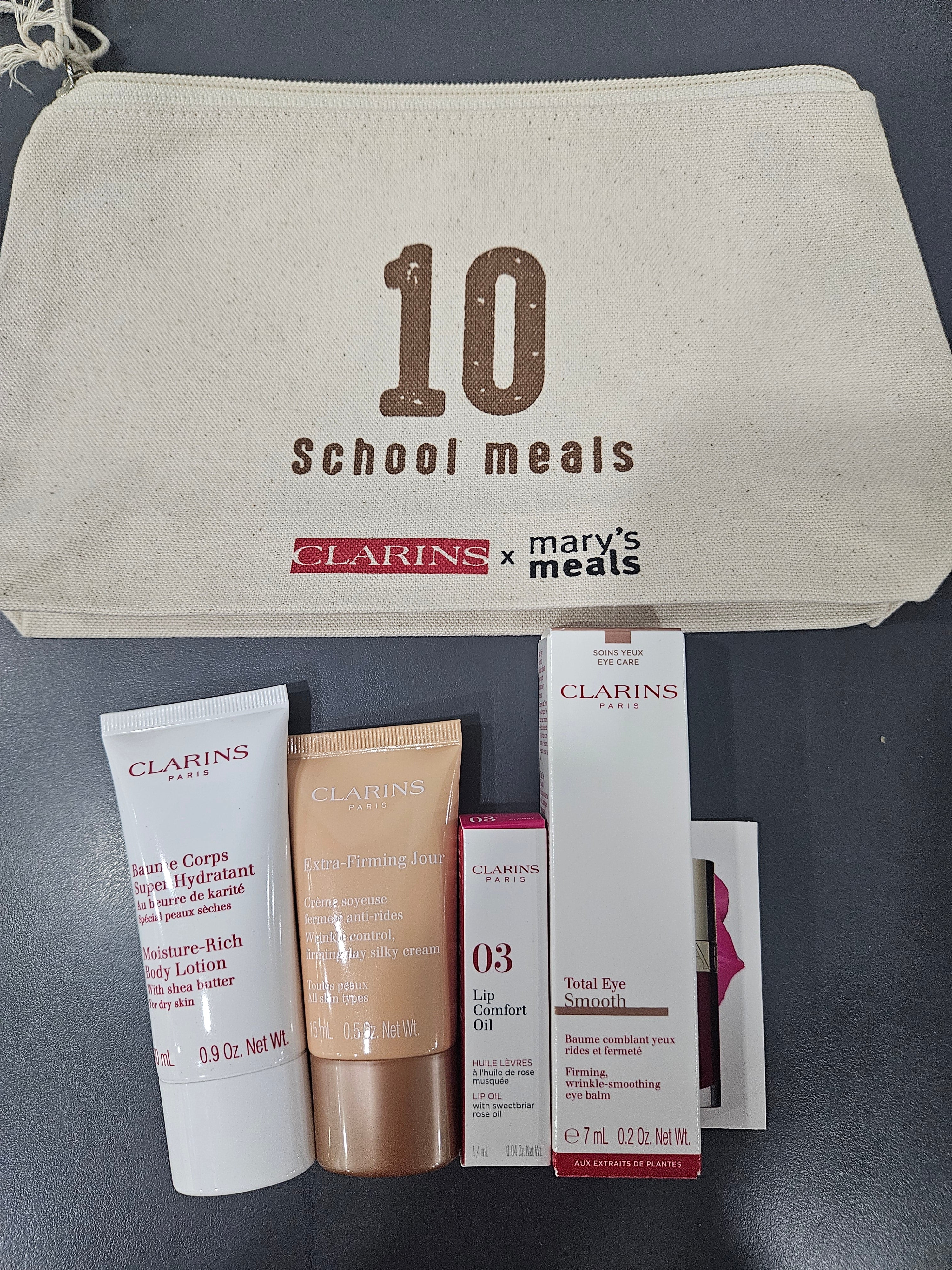 Clarins Travel Set 30ml+15ml+7ml+1.4ml