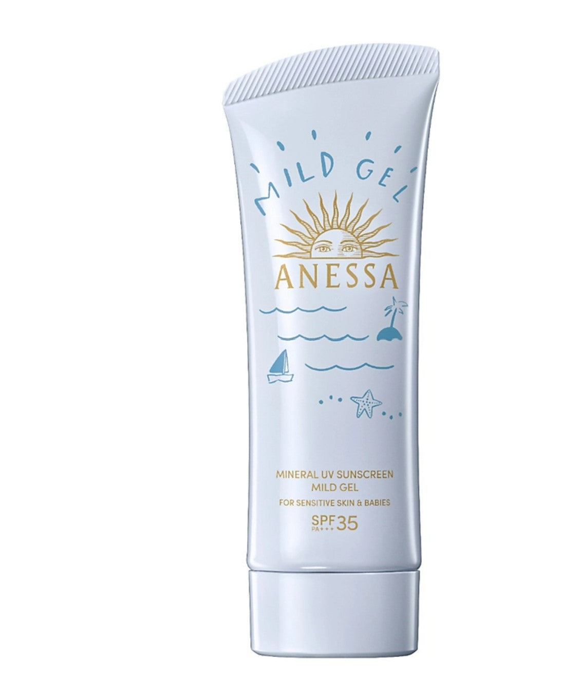 ANESSA Mineral UV Sunscreen Mild Gel SPF35 PA+++ (For Sensitive Skin & Babies) 90ml