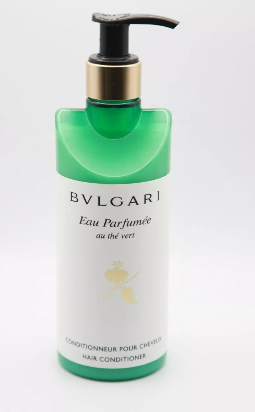 Bvlgari Eau Parfumee Green Tea au the vert Shower Gel 300ml/ Shampoo (300ml) + Conditioner (300ml)