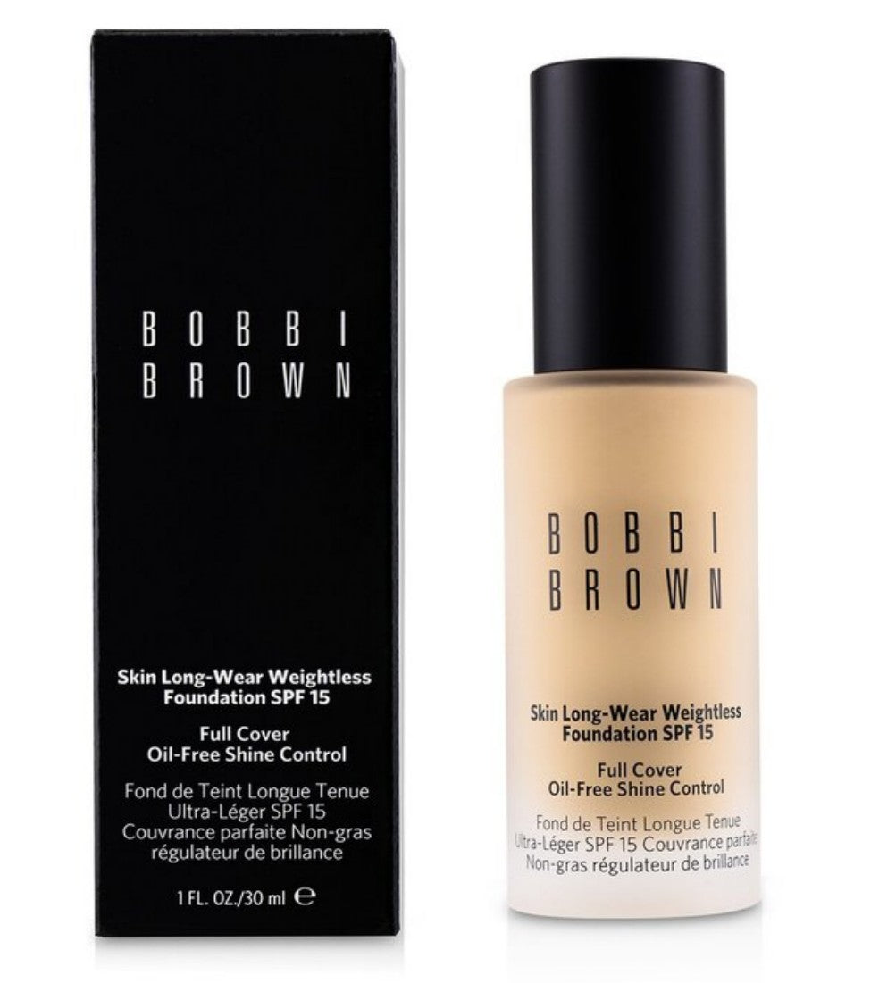 Bobbi Brown Skin Long Wear Weightless Foundation SPF 15 30ml W-026 WARM IVORY