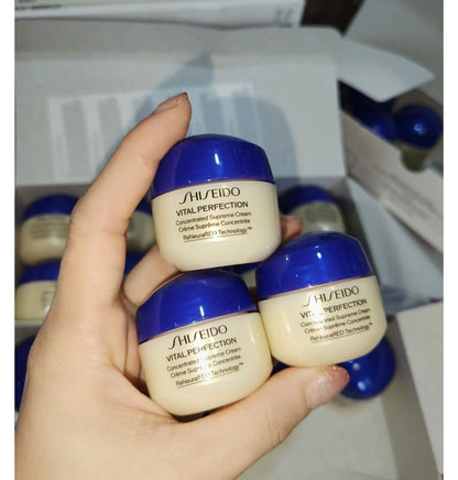 Shiseido [New Version] Vital Perfection Concentrated Supreme Cream 15ml x 3