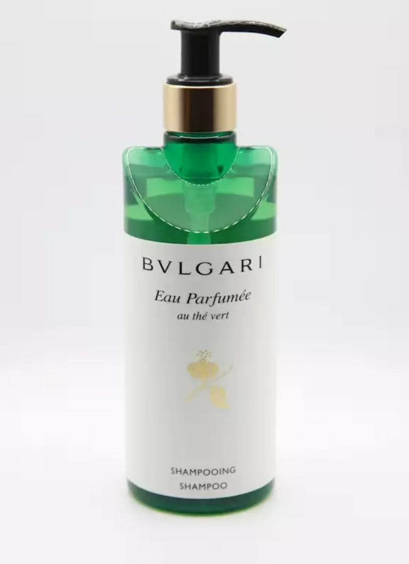Bvlgari Eau Parfumee Green Tea au the vert Shower Gel 300ml/ Shampoo (300ml) + Conditioner (300ml)