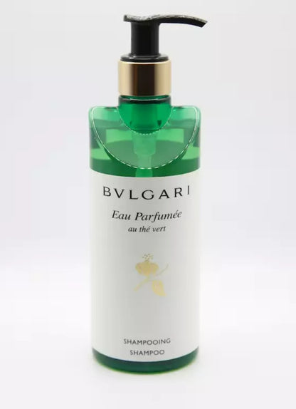 Bvlgari Eau Parfumee Green Tea au the vert Shower Gel 300ml/ Shampoo (300ml) + Conditioner (300ml)