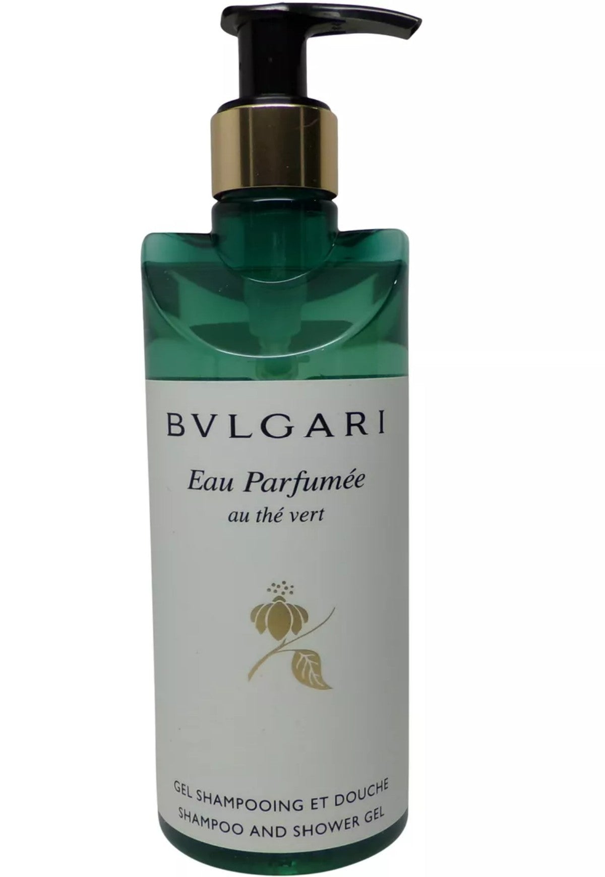 Bvlgari Eau Parfumee Green Tea au the vert Shower Gel 300ml/ Shampoo (300ml) + Conditioner (300ml)
