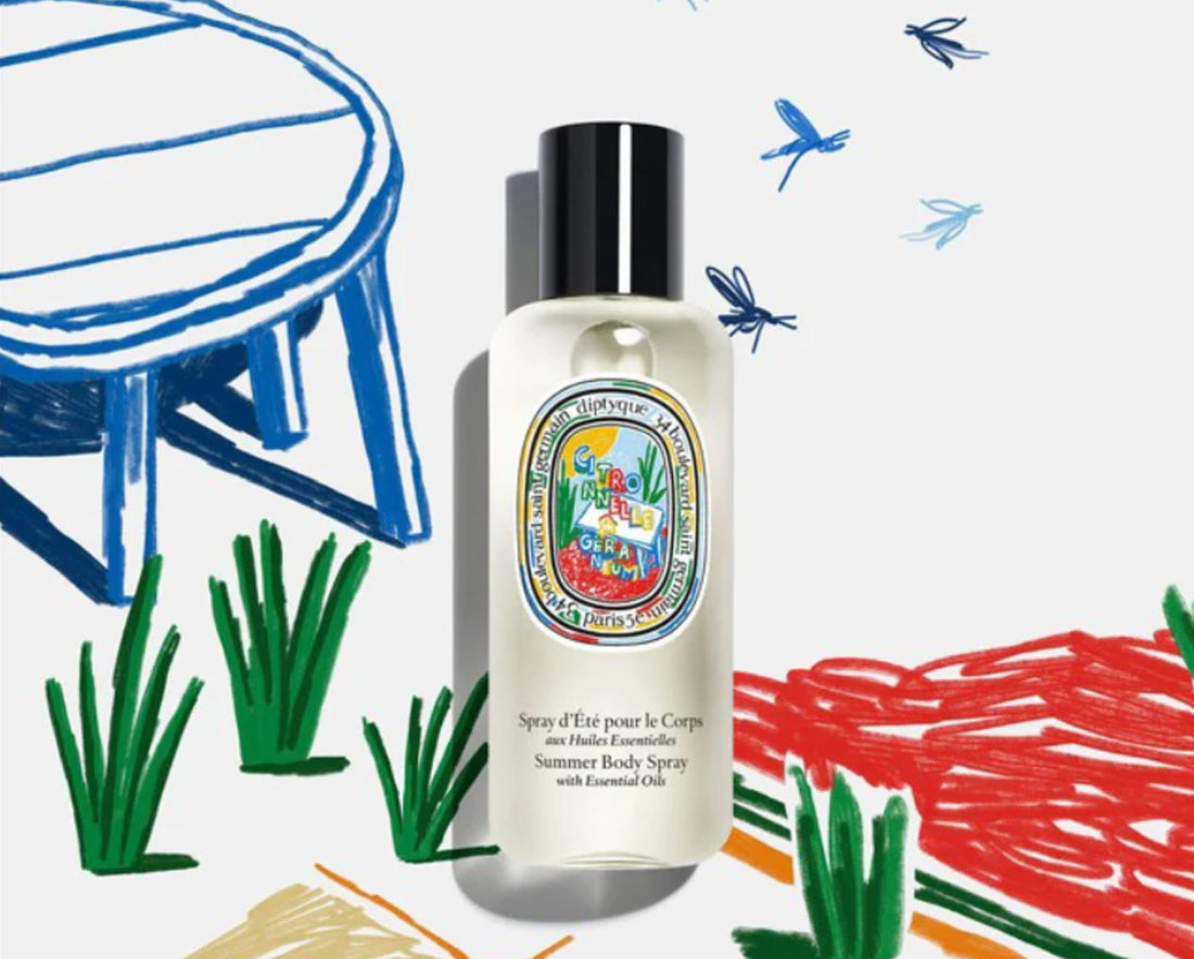 Diptyque Citronnelle Lemongrass &amp; Geranium Summer Body Spray 100ml