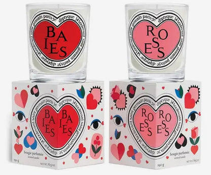 Diptyque Baies &amp; Roses 190g x 2 (Valentine’s Day Edition)