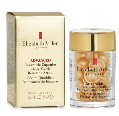 Elizabeth Arden Ceramide Capsules Daily Youth Restoring Face Serum 30pcs/ Daily Youth Restoring Eye Serum 30pcs