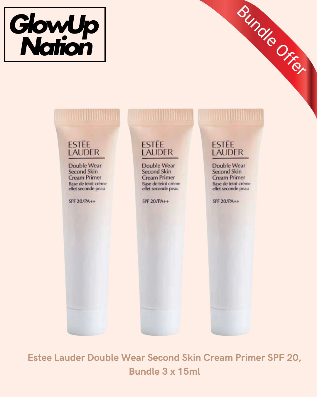 Estee Lauder Double Wear Second Skin Cream Primer SPF 20 15ml/ 40ml