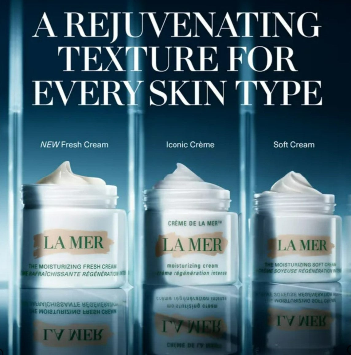 La Mer The Moisturizing Cream 60ml/ The Moisturizing Fresh Cream 7ml
