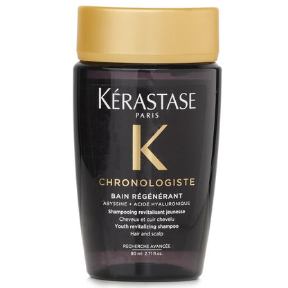 Kerastase Chronologiste Travel Kit - Bain Regenerant Youth Revitalising Shampoo 80ml + Masque Intense Regenerant 75ml