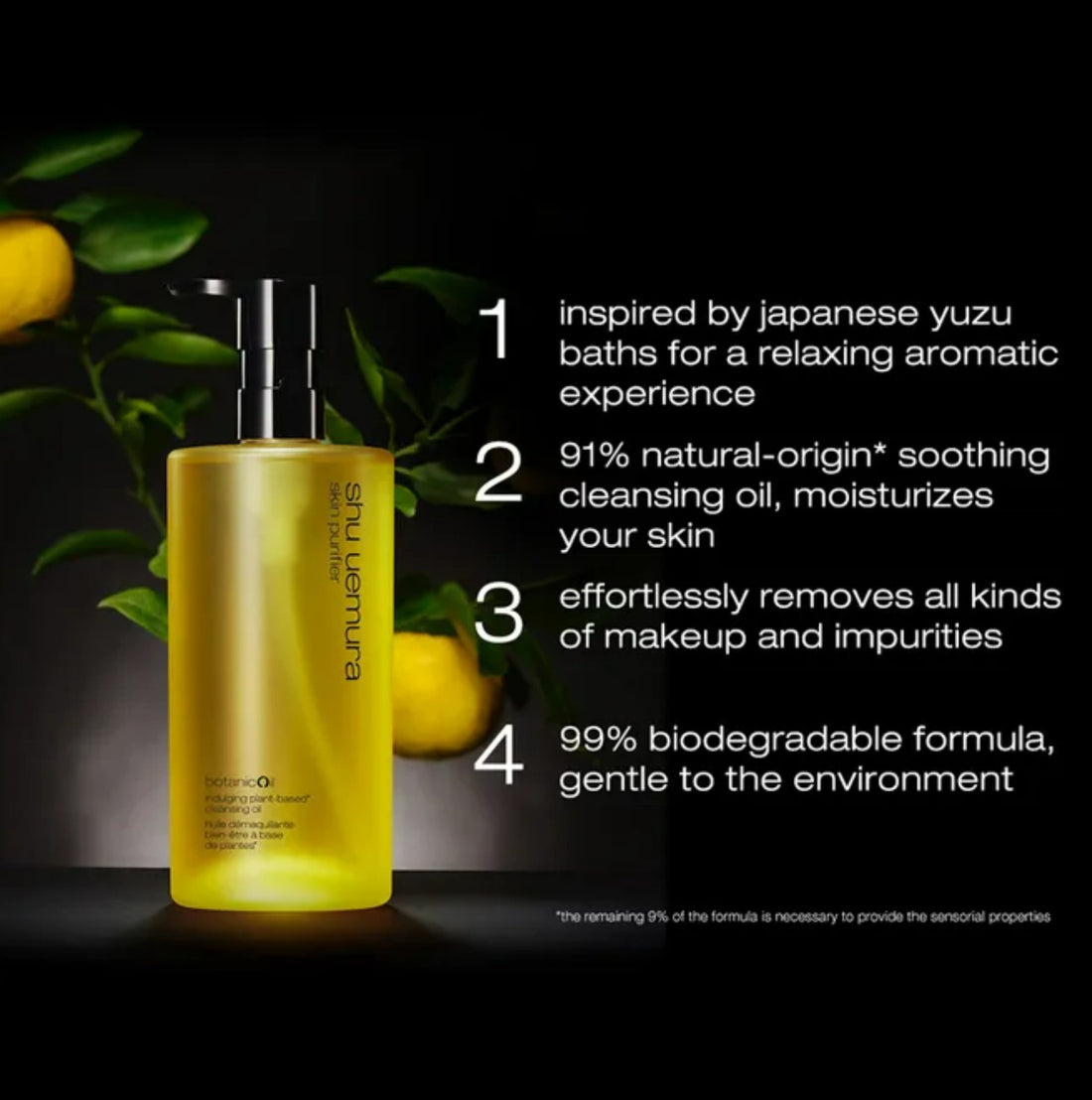 Shu Uemura Botanicoil Indulging Plant-Based Cleansing Oil 450ml